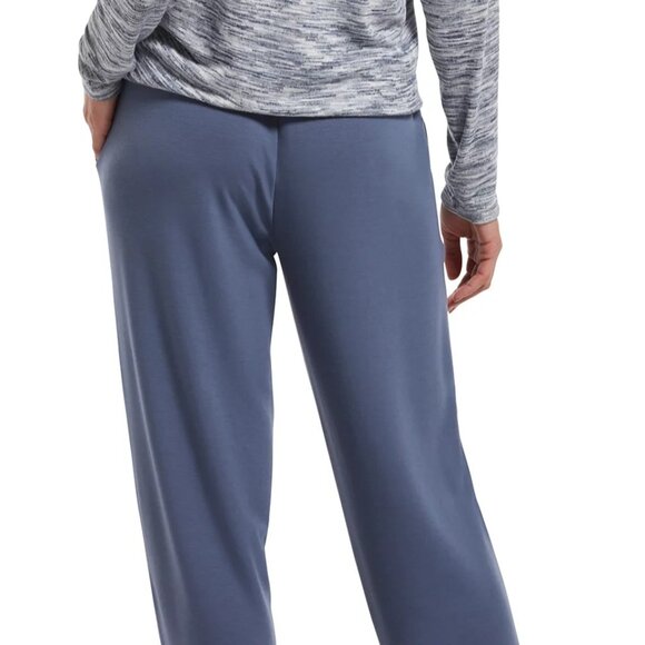 #793 Hue Plus Size French Terry Cuffed Lounge Pant - Vintage Indigo - Picture 5 of 6